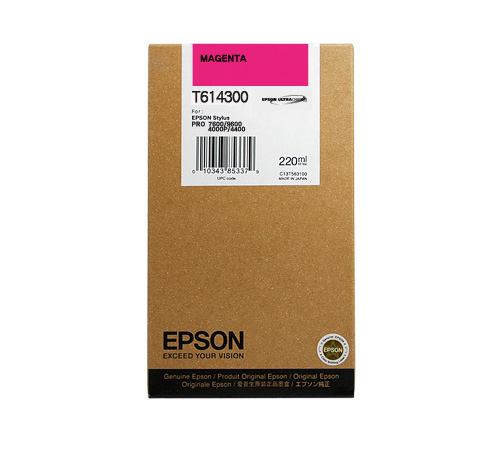 Mực in Epson T614300 Magenta Ink Cartridge (T614300)
