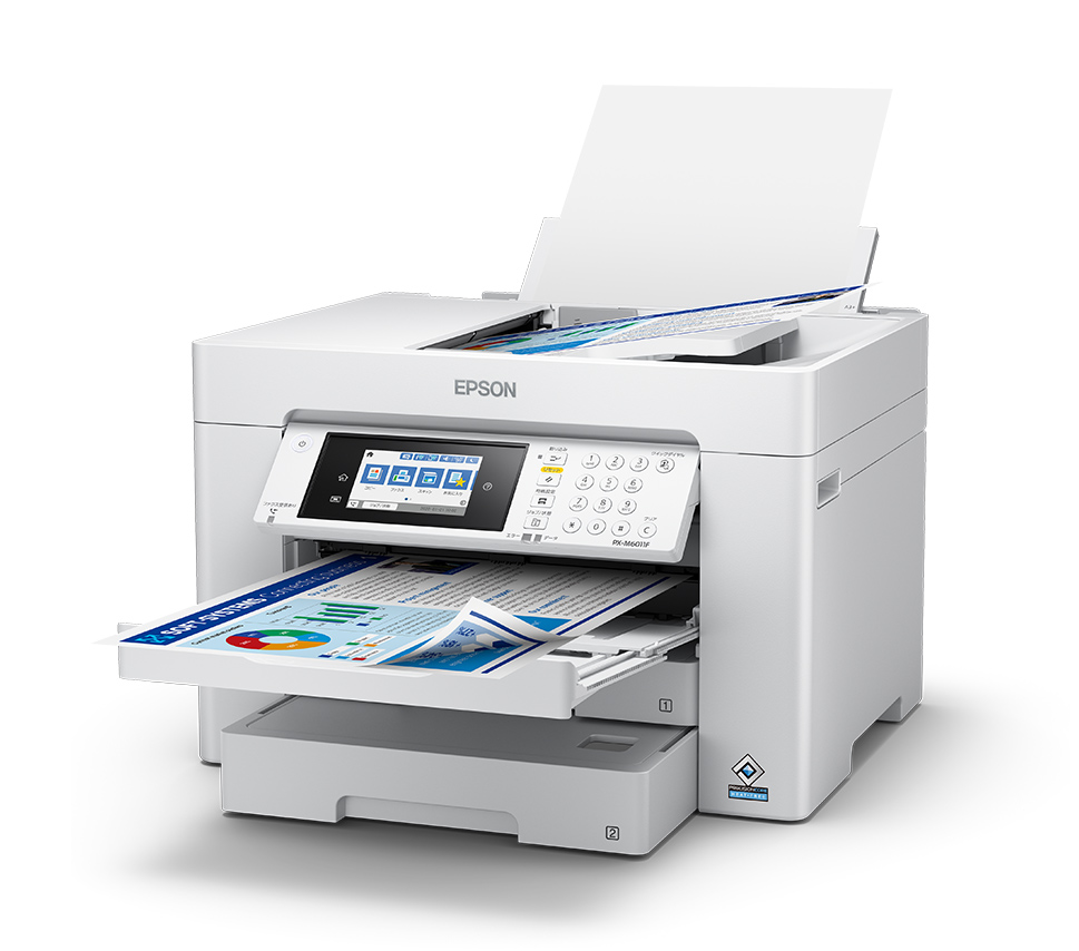 Máy in màu đa chức năng khổ A3 Epson PX M6010F, in - scan - copy 2 mặt A3, Fax