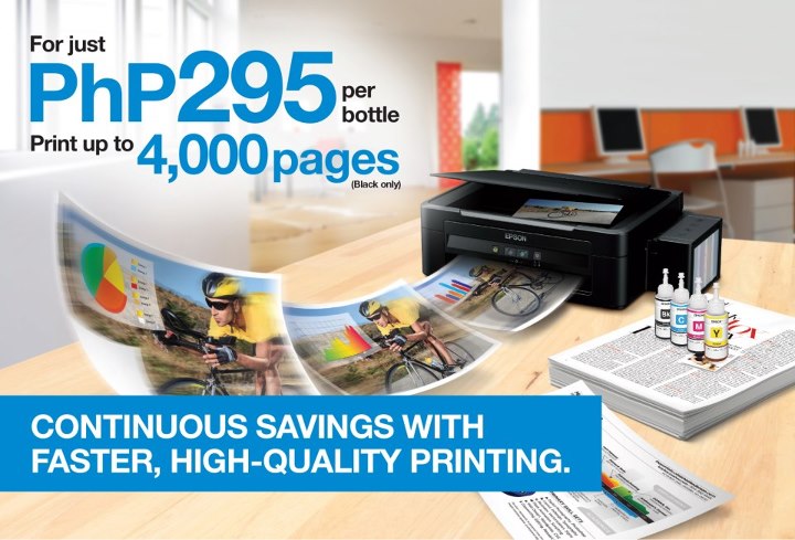 5 mẫu máy in sử dụng mực hệ thống chính hãng L-Series của Epson