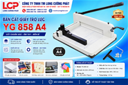 Bàn cắt giấy trợ lực khổ A4 - YG858