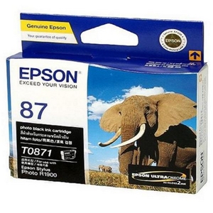 Mực in Epson 87 UltraChrome Hi-Gloss2 - Photo Black Ink Cartridge