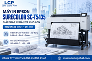 Máy in Epson SureColor SC - T5435 Khổ A0 / 36 Inch